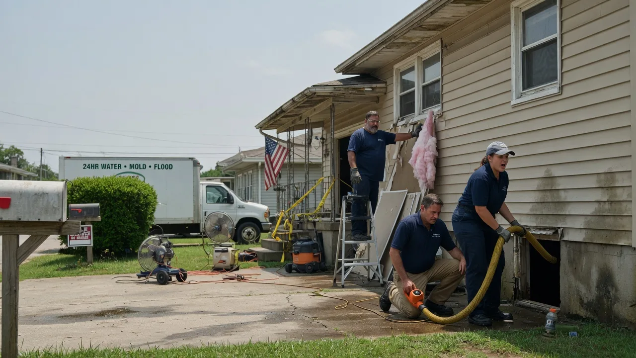 Water Damage Repair in Dyersville, IA near me